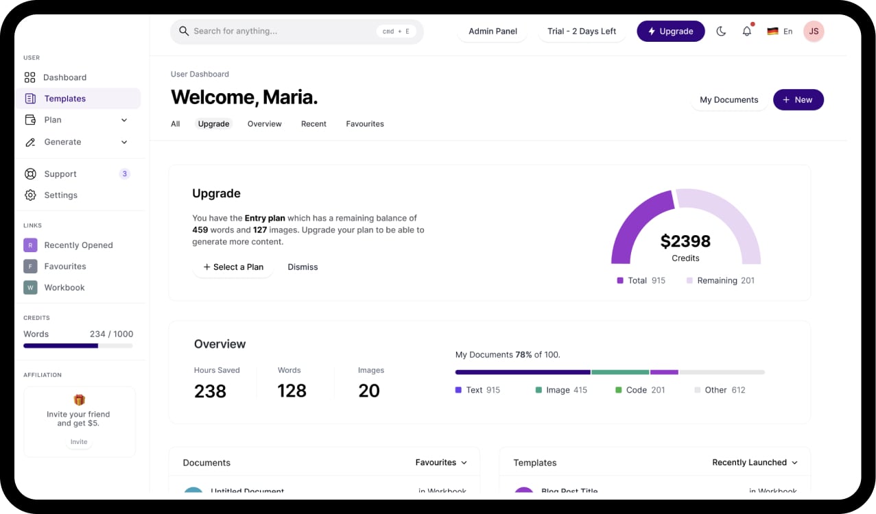 3jtechsolutions Dashboard Mockup